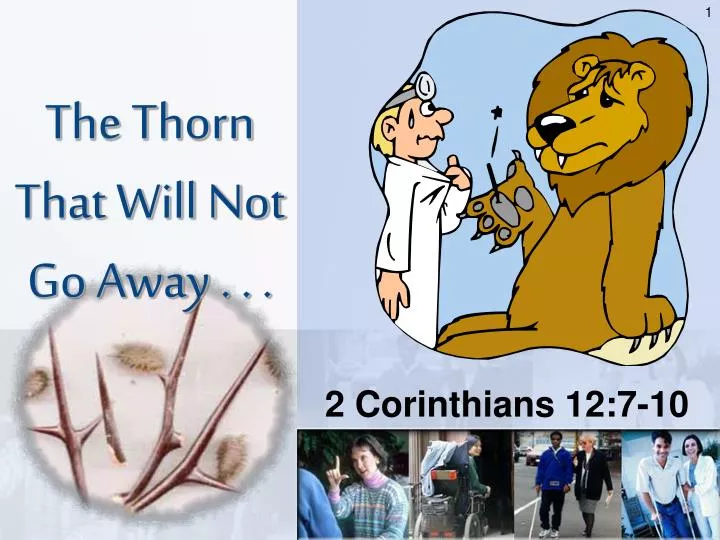 the thorn that will not go away