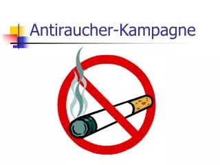 antiraucher kampagne