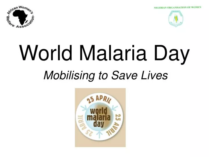 world malaria day