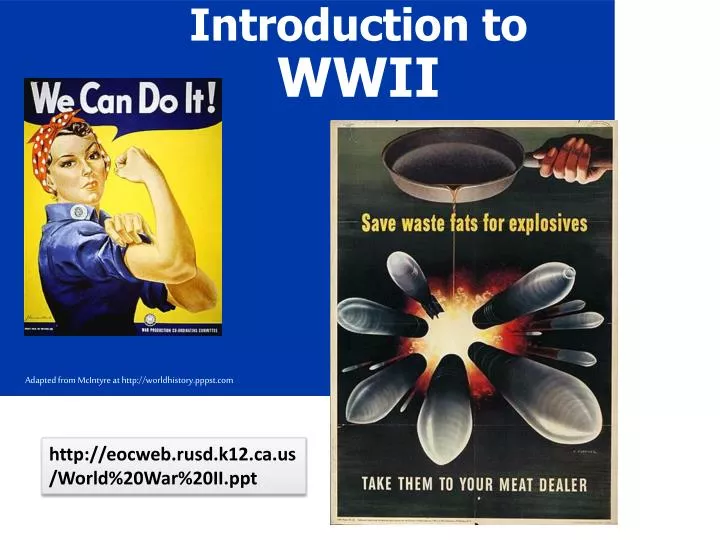 introduction to wwii