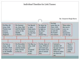 Individual Timeline for Link Tunner