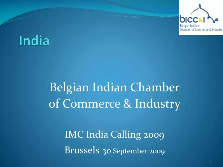 belgian indian chamber of commerce industry imc india calling 2009 brussels 30 september 2009