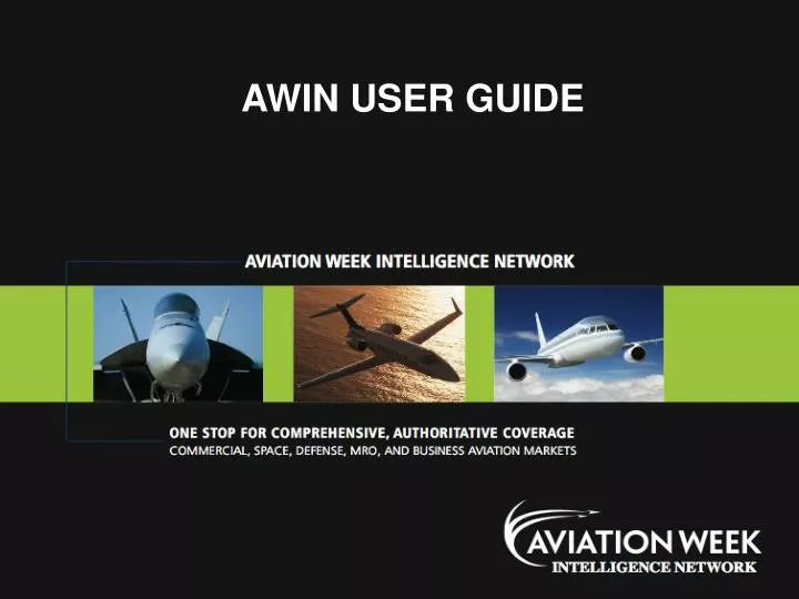 awin user guide