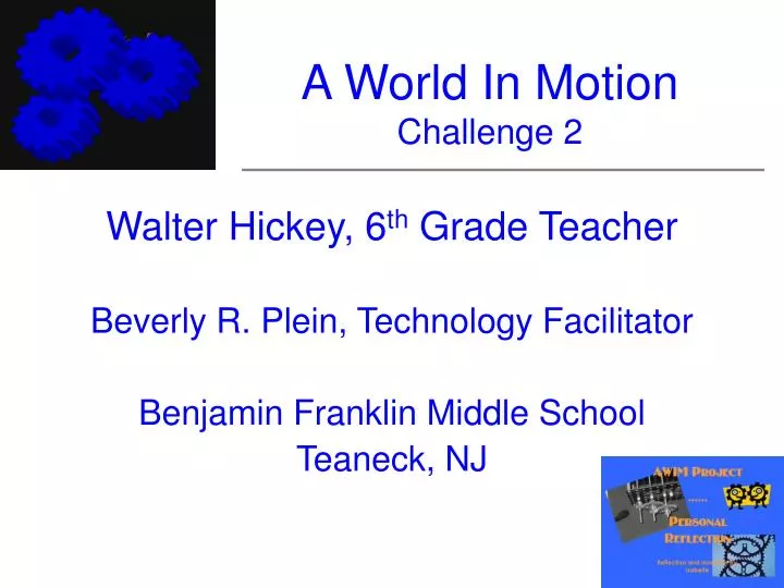 a world in motion challenge 2