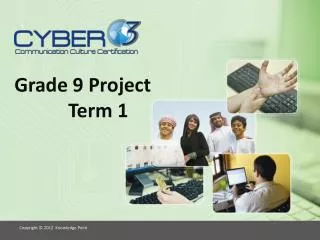 Grade 9 Project Term 1