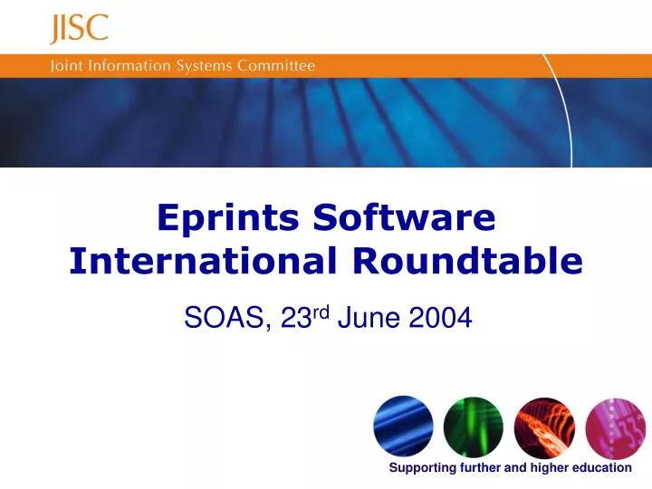 eprints software international roundtable
