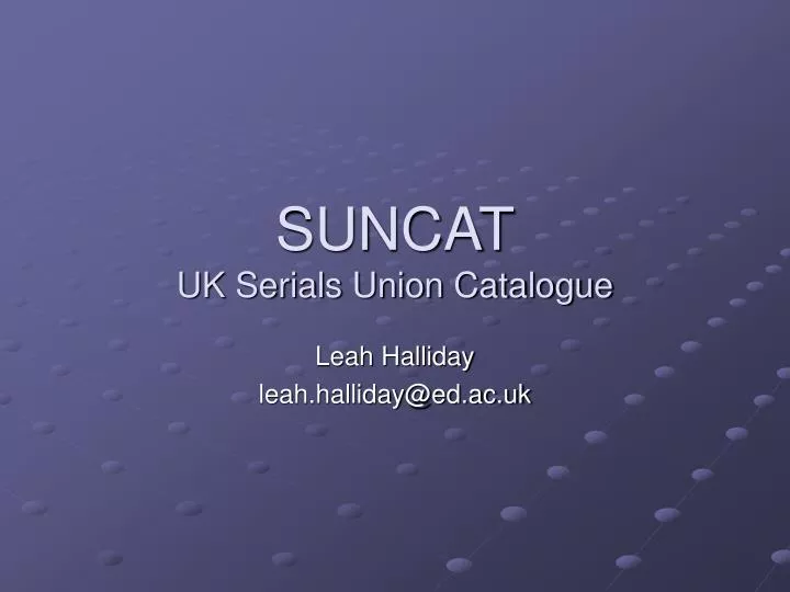 suncat uk serials union catalogue