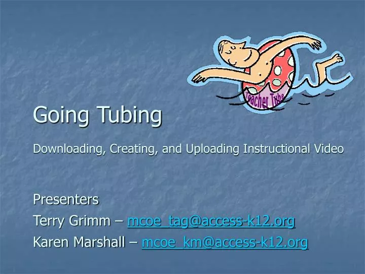 going tubing