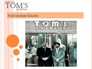 Fabulous Collection for Men & Women by Toms Fashion