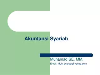 akuntansi syariah