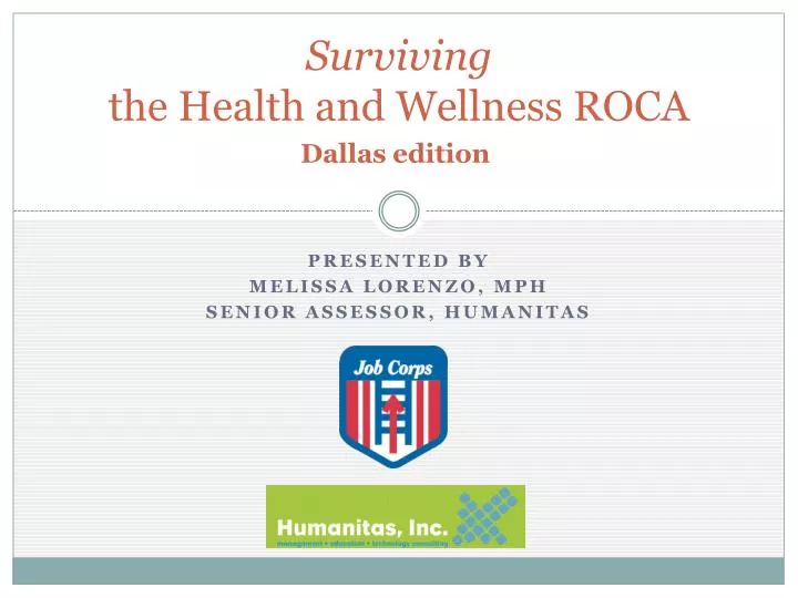 surviving the health and wellness roca