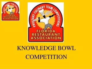 KNOWLEDGE BOWL COMPETITION