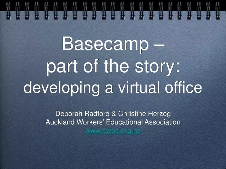 basecamp part of the story