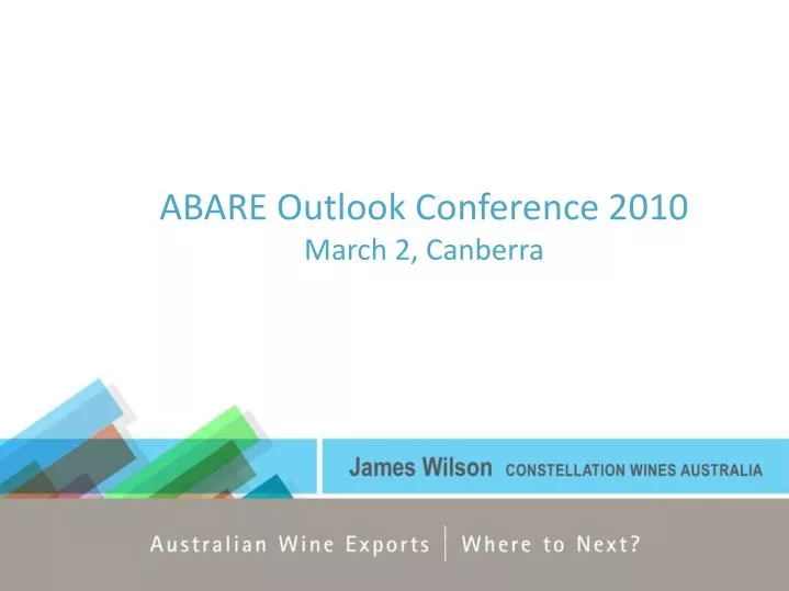 abare outlook conference 2010 march 2 canberra