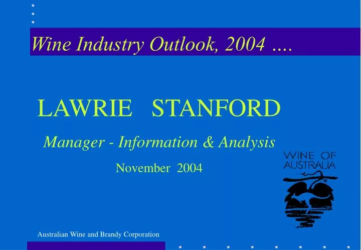 wine industry outlook 2004