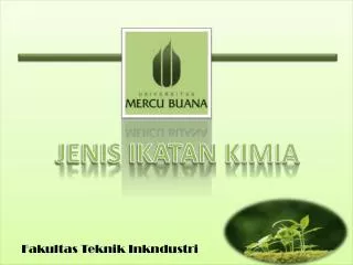 jenis ikatan kimia