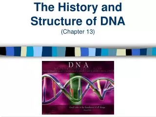 The History and Structure of DNA (Chapter 13)
