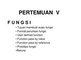 pertemuan v