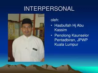 interpersonal
