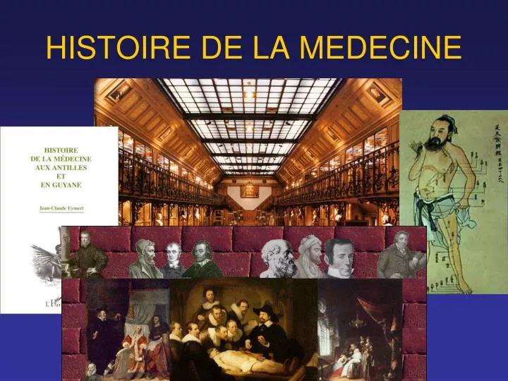 histoire de la medecine