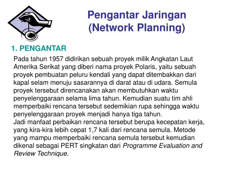 pengantar jaringan network planning