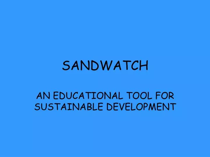 sandwatch