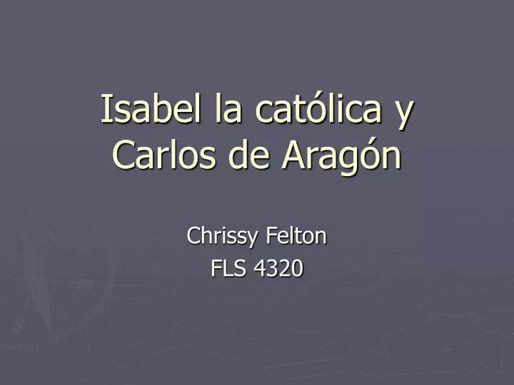 isabel la cat lica y carlos de arag n