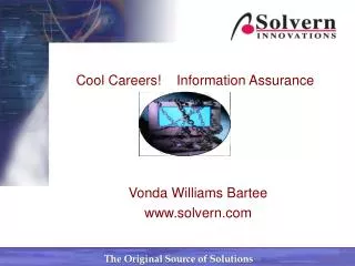 Cool Careers! Information Assurance
