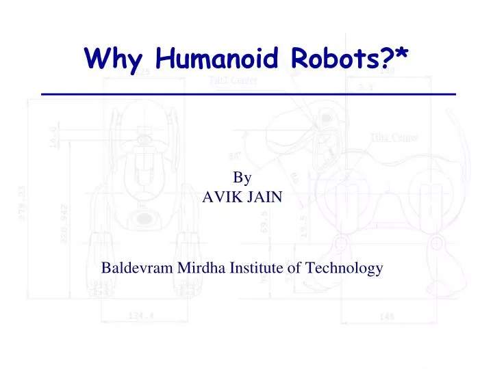 why humanoid robots