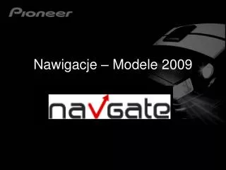 nawigacje modele 2009