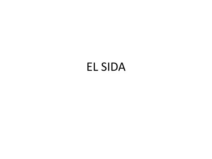 el sida