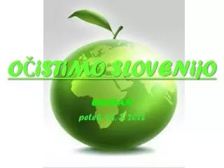 o istimo slovenijo