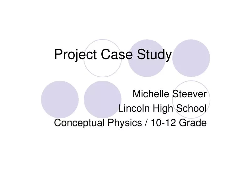 project case study