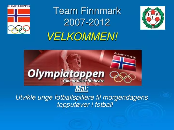 team finnmark 2007 2012