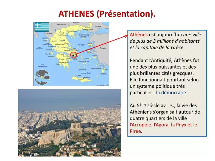 athenes pr sentation