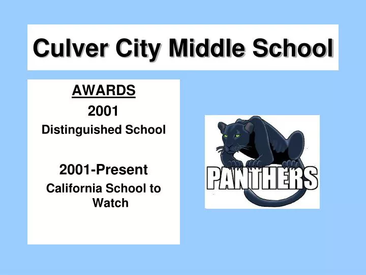 culver city middle school