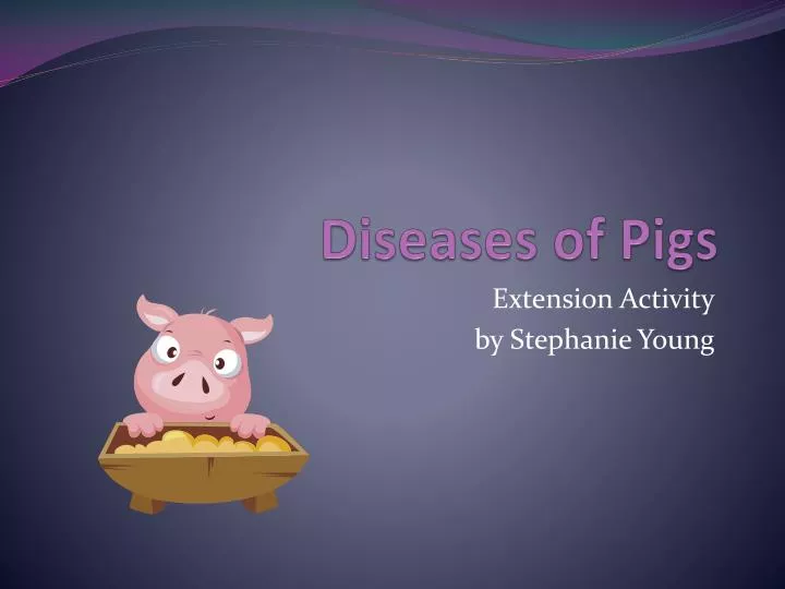 diseases of pigs
