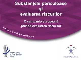 substan ele periculoase i evaluarea riscurilor
