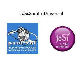 jos sanitatuniversal