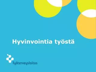 hyvinvointia ty st