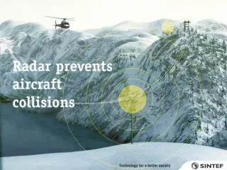 Radar to stop aerial collisions