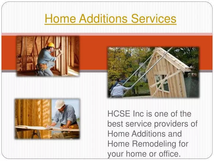 home additions services