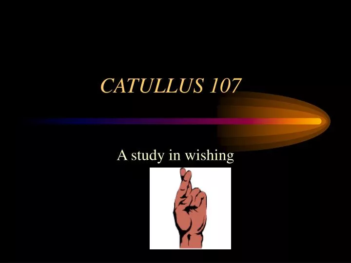catullus 107