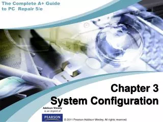 Chapter 3 System Configuration