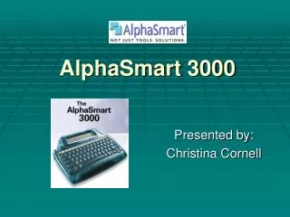 AlphaSmart 3000
