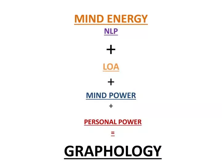 mind energy nlp loa mind power