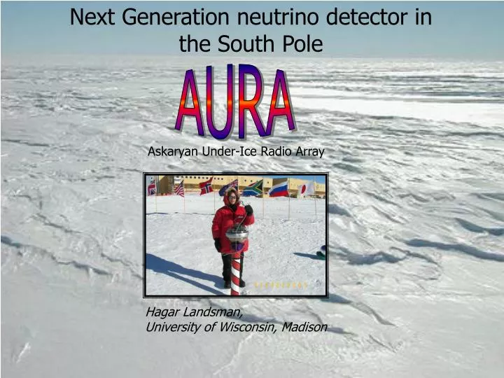 next generation neutrino detector in the south pole