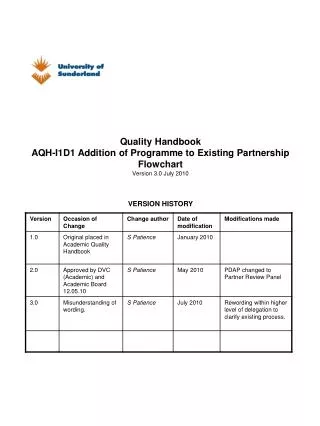 1. Addition of a further programme to existing partner