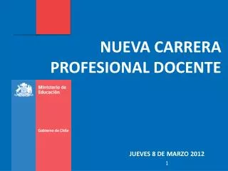nueva carrera profesional docente