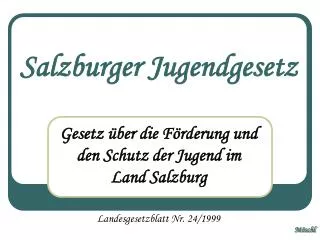 salzburger jugendgesetz